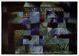 Künstler Ansichtskarte / Postkarte Klee, Paul, Terrassierter Garten, Expressionismus
