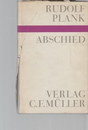 Bild des Verkufers fr Abschied. bertragungen aus alter und neuer russischer Dichtung. 1825-1965. zum Verkauf von Fundus-Online GbR Borkert Schwarz Zerfa