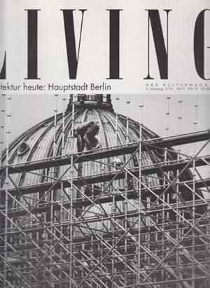 Immagine del venditore per Architektur heute: Hauptstadt Berlin. Living. Das Kulturmagazin. Nr. 2 / 93. 6. Jahrgang. venduto da Fundus-Online GbR Borkert Schwarz Zerfa