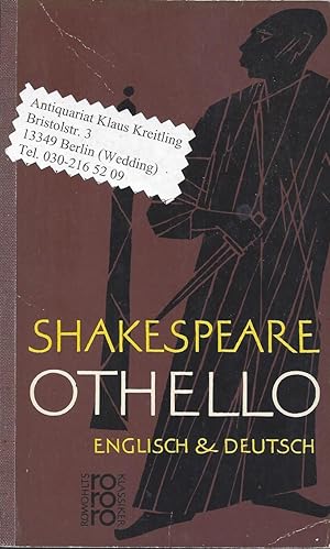 Othello - Englisch & Deutsch. In der Übersetzung von Schlegel und Tieck herausgegeben von L.L. Sc...