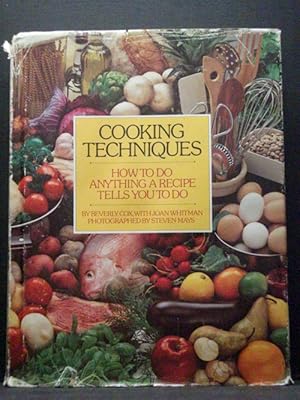 Image du vendeur pour Cooking Techniques mis en vente par Booksalvation