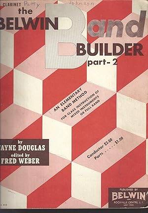 Seller image for The Belwin Band Builder Part 2 for Bb Clarinet for sale by Vada's Book Store