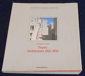 Bild des Verkufers fr Tendances de l'Architecture Contemporaine - France Architecture 1965-1988 zum Verkauf von Librairie Sedon