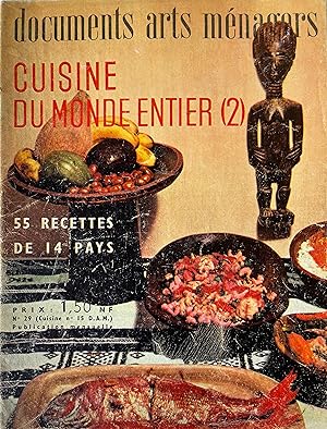 DOCUMENTS ARTS MENAGERS N° 29 - Cuisine du Monde entier (II)