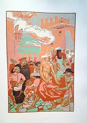 La vie de Frère Genièvre traduite de l'italien par André Pératé, illustrée par Maurice Denis.