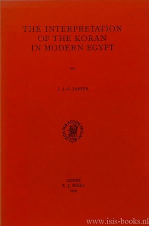 Seller image for The interpretation of the Koran in modern Egypt. for sale by Antiquariaat Isis