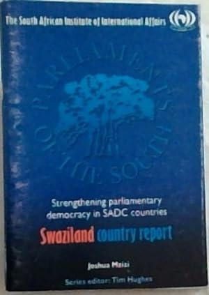 Bild des Verkufers fr Swaziland Country Report [The South African Institute of International Affairs] zum Verkauf von Chapter 1