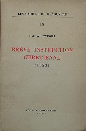 Imagen del vendedor de Brve Instruction Chrtienne a la venta por Bouquinerie L'Ivre Livre