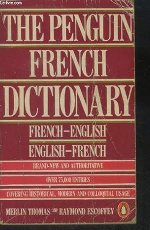 Image du vendeur pour The Penguin French dictionary french english- enflish french mis en vente par Le-Livre