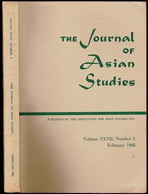 Seller image for Comte, Mill and the Thought of Nishi Amane in Meiji Japan in The Journal of Asian Studies, Volume XXVII, Number 2 for sale by The Book Collector, Inc. ABAA, ILAB