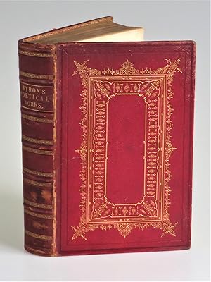 The Poetical Works of Lord Byron, a finely bound, contemporary school prize presentation copy A f...