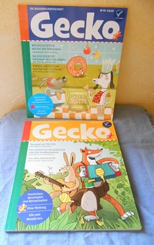 Gecko. Nr. 41 + Nr. 44 (2 Hefte zum Preis von einem)