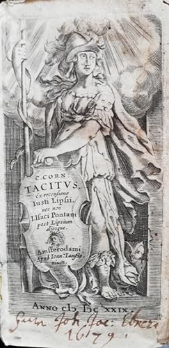 Seller image for C. Corn Tacitus, Ex recensione Iusti Lipsii, nec non I.Isaci Pontani post Lipsium aliosque. for sale by Librairie Le Trait d'Union sarl.