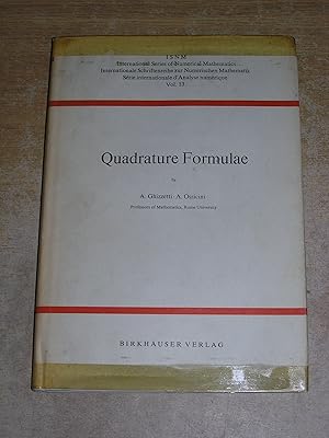 Quadrature Formulae