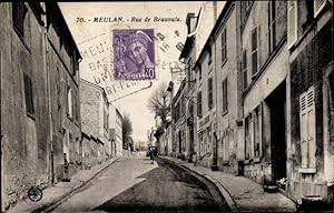 Ansichtskarte / Postkarte Meulan Yvelines, Rue de Beauvais