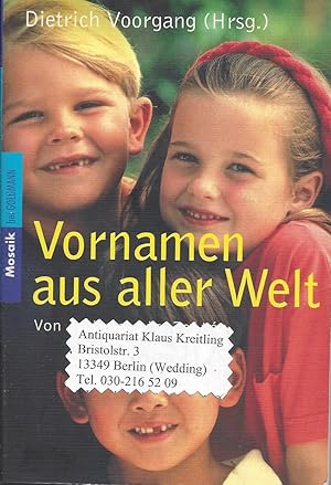 Seller image for Vornamen aus aller Welt - Von Alissa bis Zoltn for sale by Klaus Kreitling