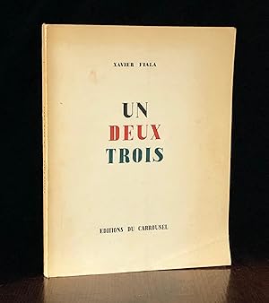 Seller image for Un deux trois. Proses. Orn de 12 dessins  la plume de l'auteur. for sale by Moroccobound Fine Books, IOBA