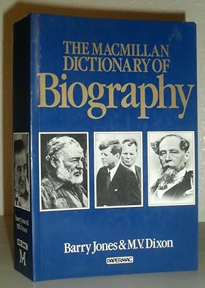 Seller image for The Macmillan Dictionary of Biography for sale by Washburn Books