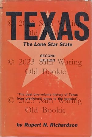 Seller image for Texas : the Lone Star state, 2nd edition for sale by Old Bookie