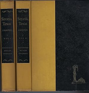 Sironia, Texas in Two Volumes Volume One and Two ( 1, 2 ) Two Volume Complete Set