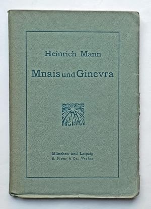 Seller image for Mnais und Ginevra. for sale by Versandantiquariat Wolfgang Petry