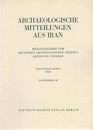 Bild des Verkufers fr Die sasanidische Inschrift von Mishkinshahr in Azarbaidjan. [Aus: Archologische Mitteilungen aus Iran, N.F. Bd. 1, 1968]. zum Verkauf von Fundus-Online GbR Borkert Schwarz Zerfa