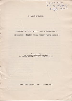 Silifke "Keben" Hitit Kaya Kabartmasi = The Keben Hittite Rock Relief from Silifke. [From: Türk A...