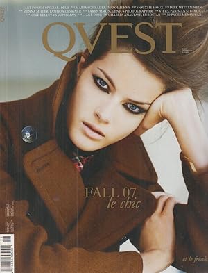 Image du vendeur pour QVEST: Le Chic et le Freak (No. 28) Okt/Nov 2007 mis en vente par Fundus-Online GbR Borkert Schwarz Zerfa