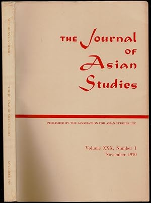 Bild des Verkufers fr R&#257;m&#257;yana--An Instrument of Historical Contact and Cultural Transmission in The Journal of Asian Studies, Volume XXX, Number 1 zum Verkauf von The Book Collector, Inc. ABAA, ILAB