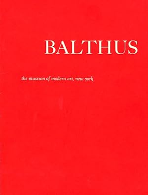 Image du vendeur pour Balthus mis en vente par LEFT COAST BOOKS