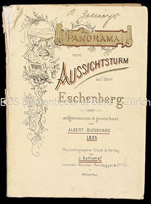 Seller image for Panorama vom Aussichtsturm auf dem Eschenberg. for sale by EOS Buchantiquariat Benz