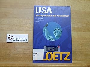 Seller image for USA-Ploetz : Geschichte der Vereinigten Staaten zum Nachschlagen. von Gnter Moltmann unter Mitw. von Wolfgang Lindig / Staatengeschichte zum Nachschlagen for sale by Antiquariat im Kaiserviertel | Wimbauer Buchversand