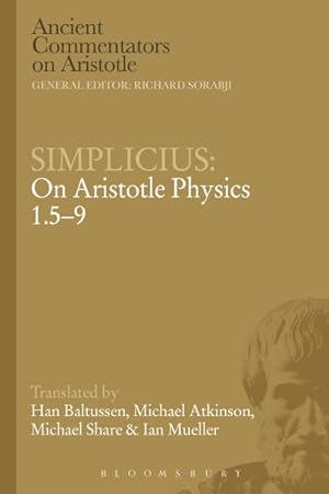 Immagine del venditore per Simplicius : On Aristotle Physics 1.5-9 venduto da GreatBookPrices