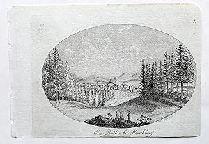 Eine Parthie bei Hirschberg. Originalradierung aus Der Breslauische Erzähler 1803.