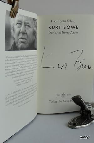Kurt Böwe. Der lange kurze Atem.
