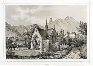 Bild des Verkufers fr Bad Ems. Englische Kirche. Rohbock. Ems zum Verkauf von GALERIE HIMMEL