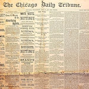 Chicago Daily Tribune, The. Volume XXXI. Wednesday, May 23, 1877