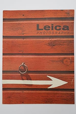 LEICA PHOTOGRAPHY, FALL 1956 Vol. 9, No. 3