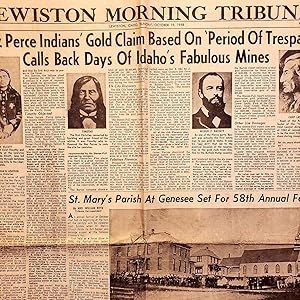 Lewiston Morning Tribune. Section 2. Sunday, October 19, 1958. Morning Tribune; Lewiston, Idaho. ...