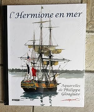 Bild des Verkufers fr Carnet daquarelles - LHermione en mer zum Verkauf von la petite boutique de bea