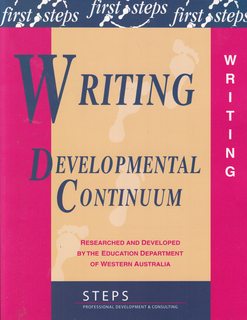 Seller image for First Steps Writing Developmental Continuum - Professional Development & consulting for sale by Never Too Many Books