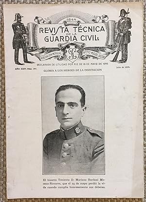 Revista Técnica De La Guardia Civil Año X X I V - Num. 281 Julio De 1933