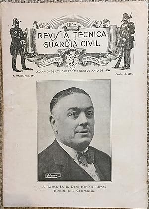 Revista Técnica De La Guardia Civil Año X X I V - Num. 284 Octubre 1933