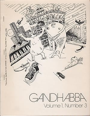 Bild des Verkufers fr GANDHABBA # 3 zum Verkauf von Brian Cassidy Books at Type Punch Matrix