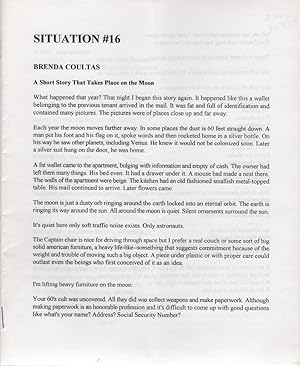 Seller image for SITUATION #16 for sale by Brian Cassidy Books at Type Punch Matrix