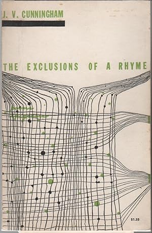 Immagine del venditore per THE EXCLUSIONS OF A RHYME: Poems and Epigrams venduto da Brian Cassidy Books at Type Punch Matrix