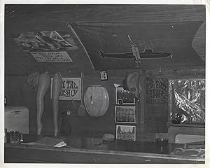 Small Photograph Archive of a Soldier's Lounge During The Vietnam War