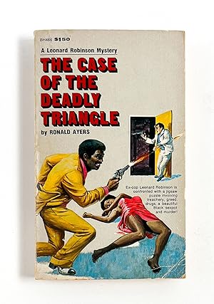 Imagen del vendedor de THE CASE OF THE DEADLY TRIANGLE [A Leonard Robinson Mystery] a la venta por Brian Cassidy Books at Type Punch Matrix