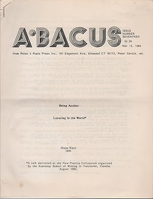 Bild des Verkufers fr ABACUS - Issue Number Seventeen zum Verkauf von Brian Cassidy Books at Type Punch Matrix