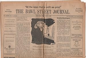 THE BAWL STREET JOURNAL - Vol. 38 No. 1 - June 4, 1965